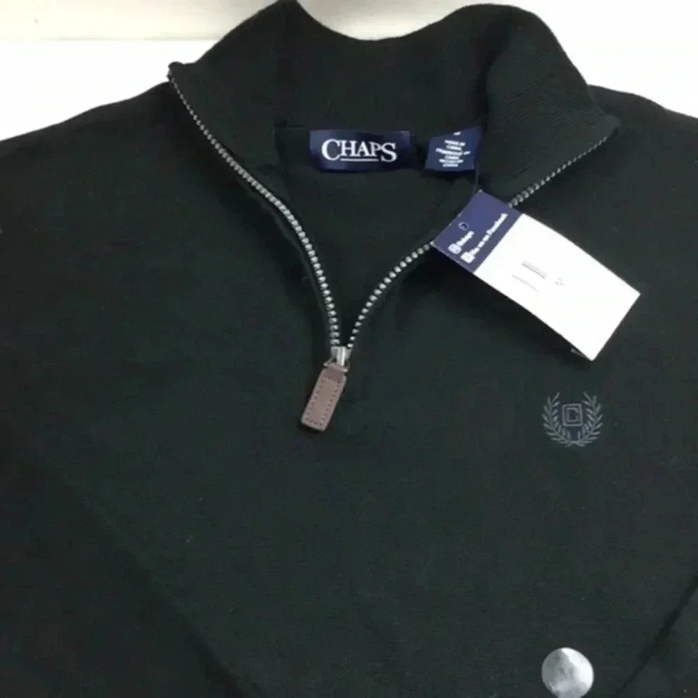 Chaps Men pull over shirt M - Picture 6 of 16